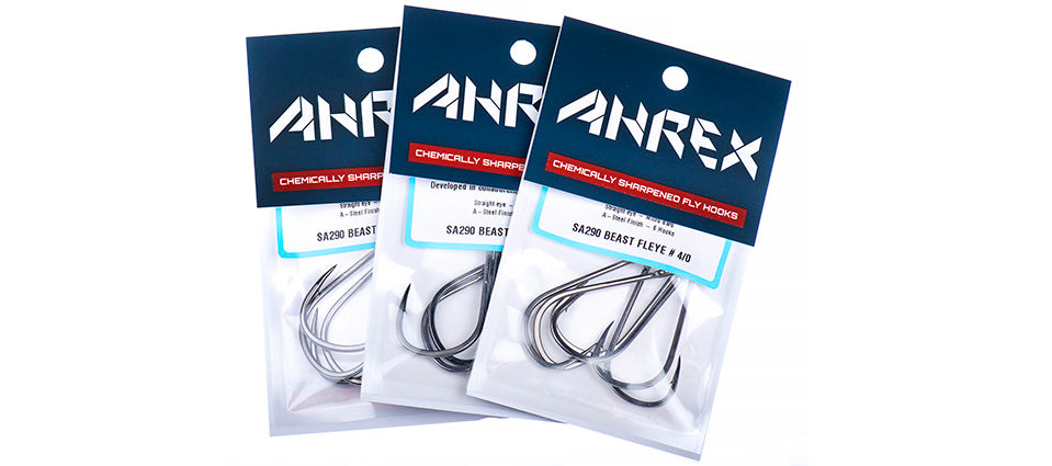 Ahrex SALTWATER RANGE SA290 Beast Fleye Hook – Beast Brushes Inc