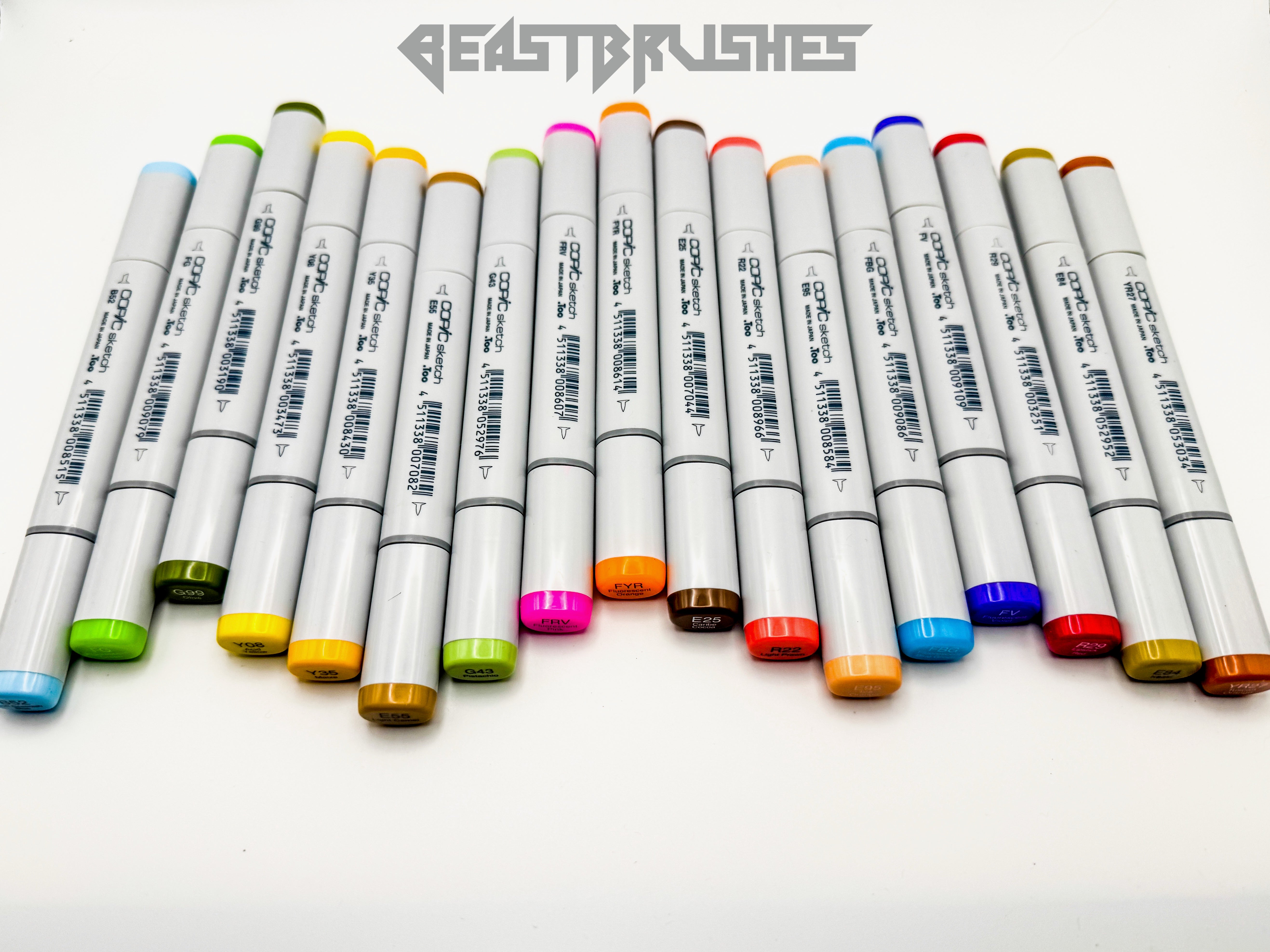 Copic Sketch Markers – Beast Brushes Inc