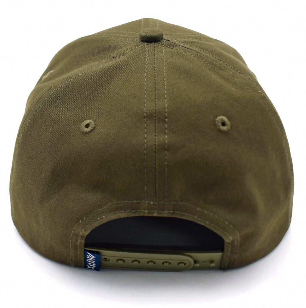 Ahrex Woven Patch Cap Green Back View