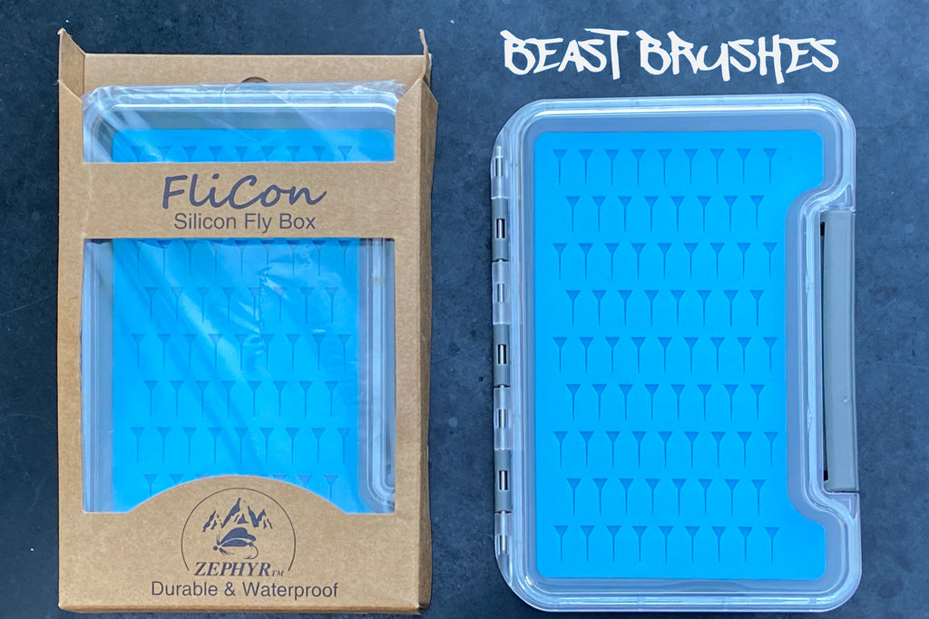 FliCon Small Silicone Fly Box – Beast Brushes Inc